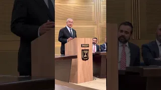 CHALLENGES BEING FACED - Bibi Netanyahu Speaks to The Edmond J Safra Synagogue & Rabbi Eli Mansour