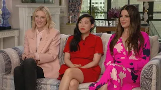 'Ocean's 8': Sandra Bullock, Cate Blanchett and Awkwafina (Full Interview)