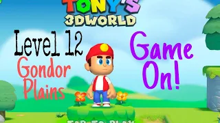 Super Tony 3D - Adventure World (Level 12 - Gondor Plains) #gamer #gaming #gameplay #supertony