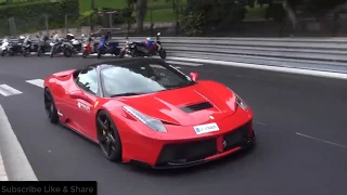 POLICE vs SUPERCARS in Monaco Compilation video