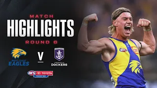 West Coast v Fremantle Highlights | Round 6, 2024 | AFL