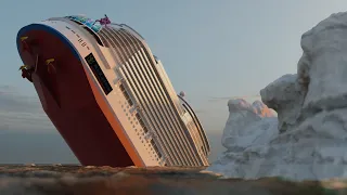 Wonder of the Seas sinks just like Titanic