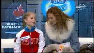 Julia Lipnitskaia (RUS) - Skate Canada 2013 SP