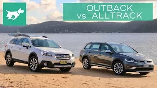 2018 Subaru Outback vs 2018 Volkswagen Golf Alltrack Comparison Review