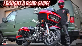 I bought a Harley Davidson Road Glide special!