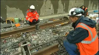 Libération des rails à Châtenois les Forges   lgvrhinrhone tv