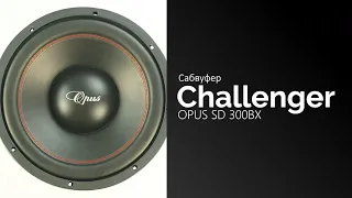 Распаковка сабвуфера Challenger OPUS SD 300BX