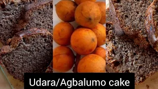 If you have flour and udara/agbalumo (African Star Apple), make this easy/delicious/moist cake!