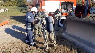 Ладижинські рятувальники провели об’єктові тренування