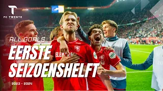 GOALS | Alle doelpunten van de eerste seizoenshelft! - FC Twente (2023 - 2024)