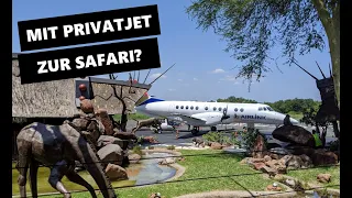 MIT DEM FLUGZEUG ZUR SAFARI - TRAVEL DAY - WELTREISEVLOG 008: SÜDAFRIKA