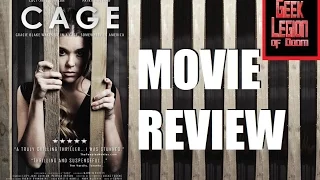 CAGE ( 2016 Lucy-Jane Quinlan ) Horror Drama Thriller Movie Review