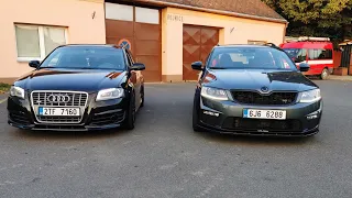 Audi S3 vs Octavia 3 RS