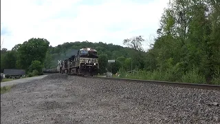 (NS CNO&TP Mainline Railfanning) NS SB Mixed Freight at South Fork, KY