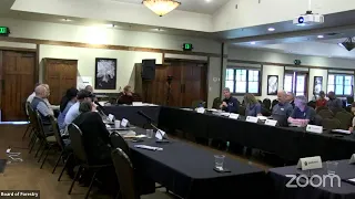 Oregon Board of Forestry meeting June 8, 2023