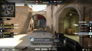 Hiko 3 man clutch - Cloud9 vs. Team Dignitas - Cologne CSGO