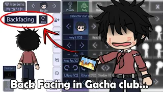 We All Needed This "Back Facing" Feature in Gacha Club...😨