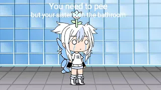 When you need to pee while your sibling is using the bathroom || Averybun || Read the desc