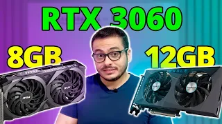 SAIBA QUAL A MELHOR PLACA DE VIDEO PARA O SEU PC GAMER - UPGRADE DE RTX 3060 8GB OU 12GB