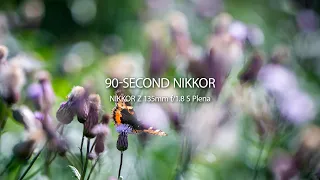 90-SECOND NIKKOR | Episode 16 | NIKKOR Z 135mm f/1.8 S Plena