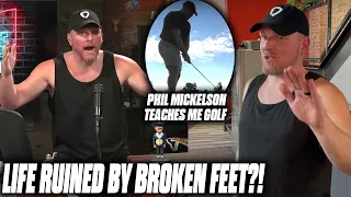 Two Broken Feet Have Ruined Pat McAfee's Life?! | Mr Friday Night Vlog #13