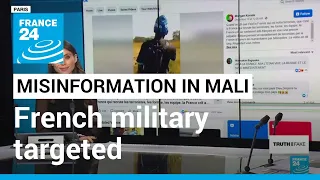 Facebook post accuses French military of supplying terrorists in Mali • FRANCE 24 English