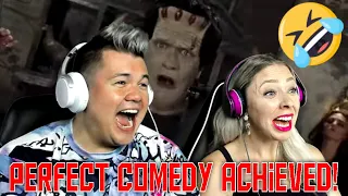 HILARIOUS! #reaction to "Modern Monster Mash - Key of Awesome #91" THE WOLF HUNTERZ Jon and Dolly