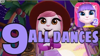 MY TALKING ANGELA 2 - Gameplay Walkthrough Part 9 Android APK / iOS - All Dances and Songs!