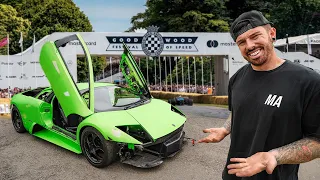 TAKING MY LAMBORGHINI TO GOODWOOD FOS THEN STRIPPING IT