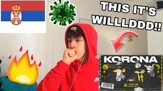 ITALIAN REACTS TO SERBIAN RAP | BakaPrase - KORONA (Official Music Video)