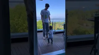 Grant Gustin dances with him daughter #shorts #flash #grantgustin