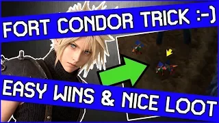 Don't miss this Fort Condor TRICK in Final Fantasy 7 - Easy Battles & Nice Rewards!