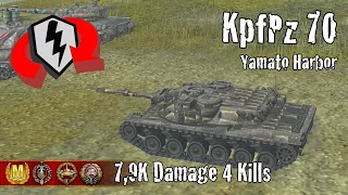 KpfPz 70  |  7,9K Damage 4 Kills  |  WoT Blitz Replays