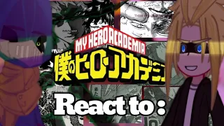 MHA/Past OFA Users React To[]🥦The final battle💥[]SEASON/6[]💪All might💪[]the return[]GCRV[]BHNA[]