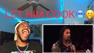 YOOO HE IMPROVED SOOO MUCH!! | WWE Roman Reigns Most Savage Moments Reaction