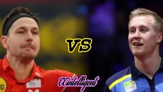 Mattias Falck vs Timo Boll - (MS-SF) 2021 European Championship (Short. ver)