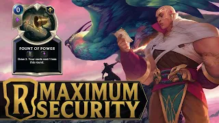 The Biggest Bout Security You've Ever Seen ! Akshan & Taliyah Infinite Deck - Legends of Runeterra