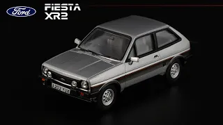 Малокалиберная зажигалка Ford Fiesta XR2 1981 • Vanguards • Масштабные модели автомобилей 1980х 1:43