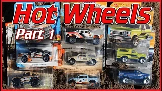 Hot Wheels Wednesday: Matchbox Trucks & Off Road Buried Truck Treasure Video