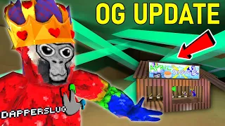 New Gorilla Tag ALPHA CAVES Update??? (new map & flashback)