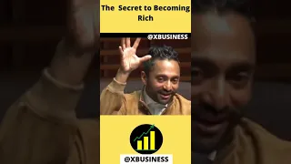 Chamath Palihapitiya talks about the best way to become rich and build wealth |#shorts