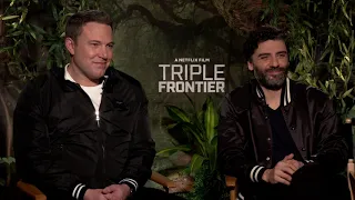 "TRIPLE FRONTIER" - Interview with Ben Affleck & Oscar Isaac