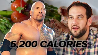 We Ate Like The Rock For 24 Hours