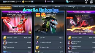 Power Ranger Legacy Wars - Amelia Unboxing