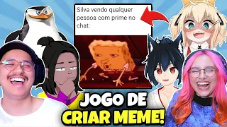 CRIAMOS NOSSOS PRÓPRIOS MEMES NESSE JOGO! | Make It Memes Com Amigos