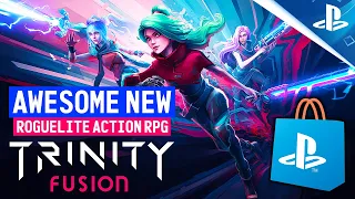 TRINITY FUSION - A Brand NEW Action RPG Game JUST REVEALED Today! (Upcoming Game 2023)