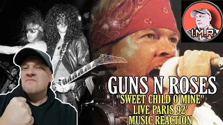 Guns N Roses - SWEET CHILD O MINE REACTION (LIVE IN PARIS) | FIRST TIME REACTION TO