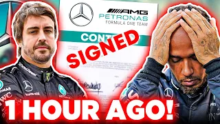 CONFIRMED: Fernando Alonso to REPLACE Hamilton at Mercedes