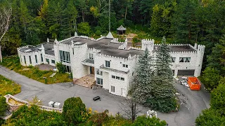 Billionaires Incredible ABANDONED Castle Mansion in The Woods l WHAT HAPPENED HERE?!?!