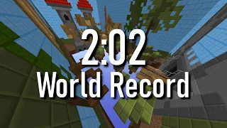 [Former World Record] Hypixel Parkour Duels Speedrun in 2:02